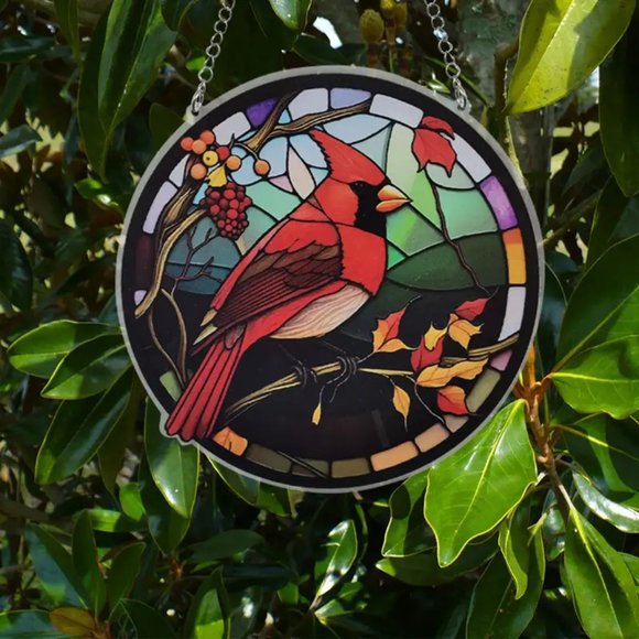 Cardinal Suncatcher - Picture 3 of 3